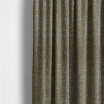 Durban Multicoloured Textured Weave Furnishing Fabric In Brown Colour - Made To Measure Curtains