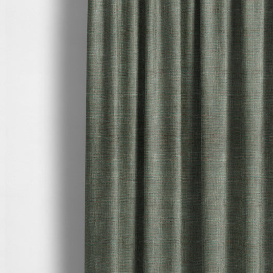 Durban Multicoloured Textured Weave Furnishing Fabric In Green Purple Colour - Made To Measure Curtains