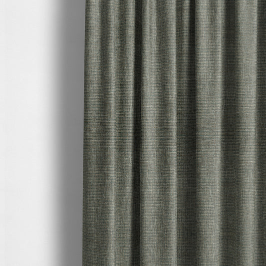 Durban Multicoloured Textured Weave Furnishing Fabric In Blue Colour - Made To Measure Curtains