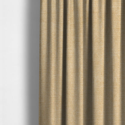 Earley Soft Matt Velvet Chenille Furnishing Upholstery Fabric In Beige Colour - Made To Measure Curtains