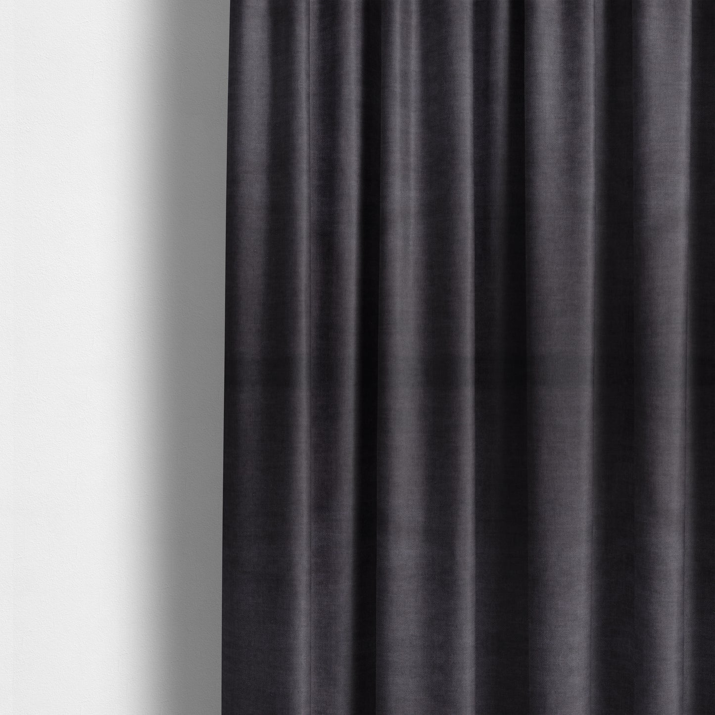 Faleolo Thick Durable Soft Velvet Material Purple Colour Upholstery Fabric - Made To Measure Curtains