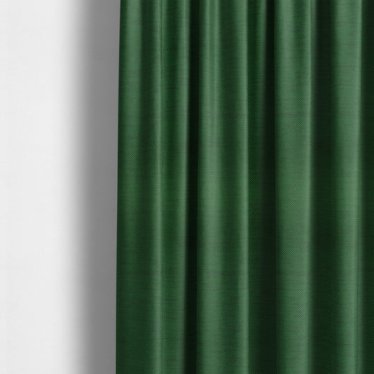 Festival Colourful Textured Chenille Plain Upholstery Fabric In Green - Made To Measure Curtains