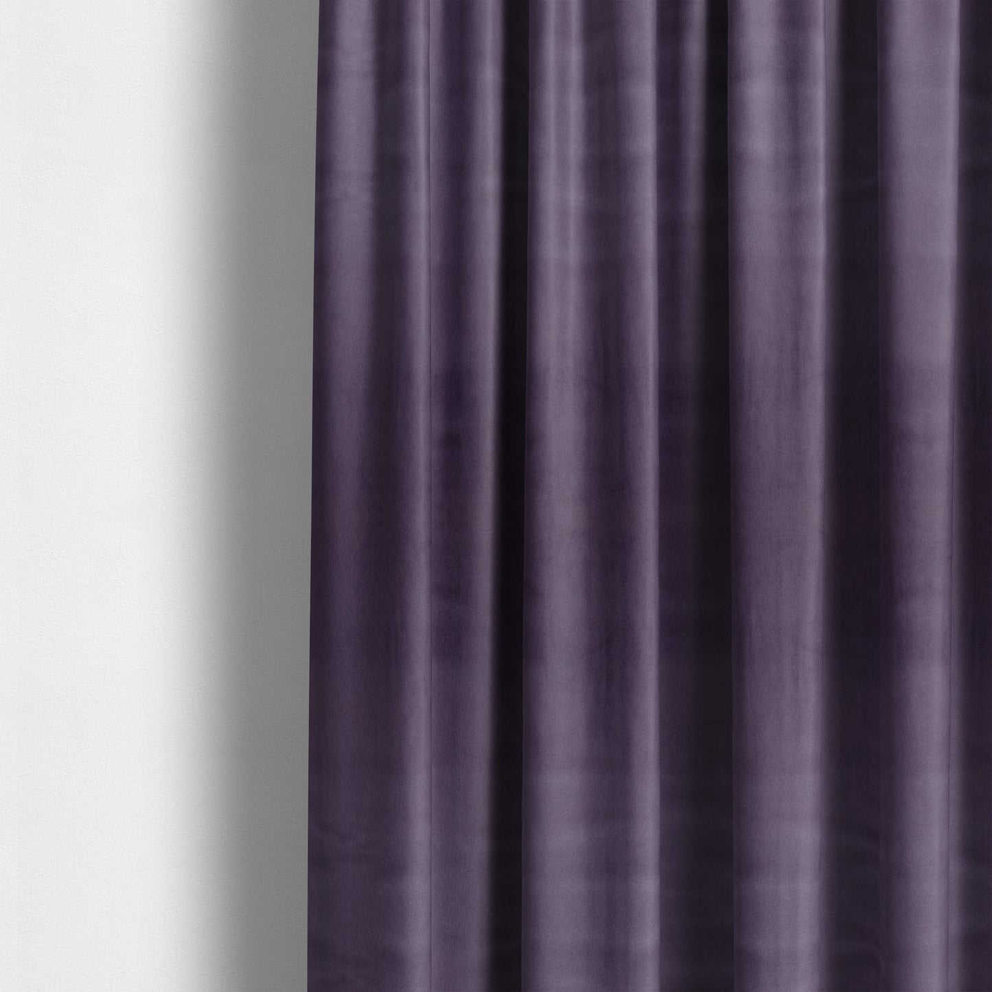 Florentine Soft Shine Textured Purple Colour Chenille Velvet Upholstery Fabric - Made To Measure Curtains