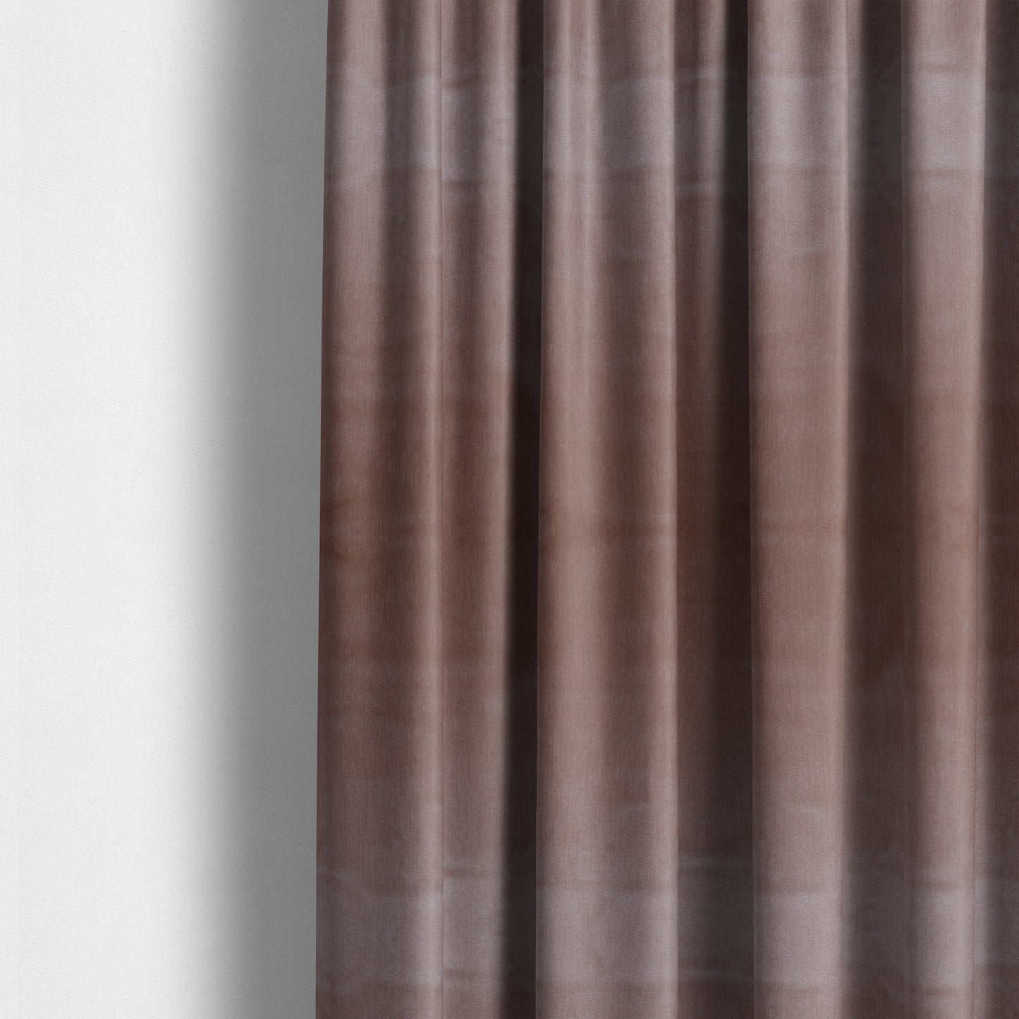 Florentine Soft Shine Textured Soft Pink Colour Chenille Velvet Upholstery Fabric - Made To Measure Curtains