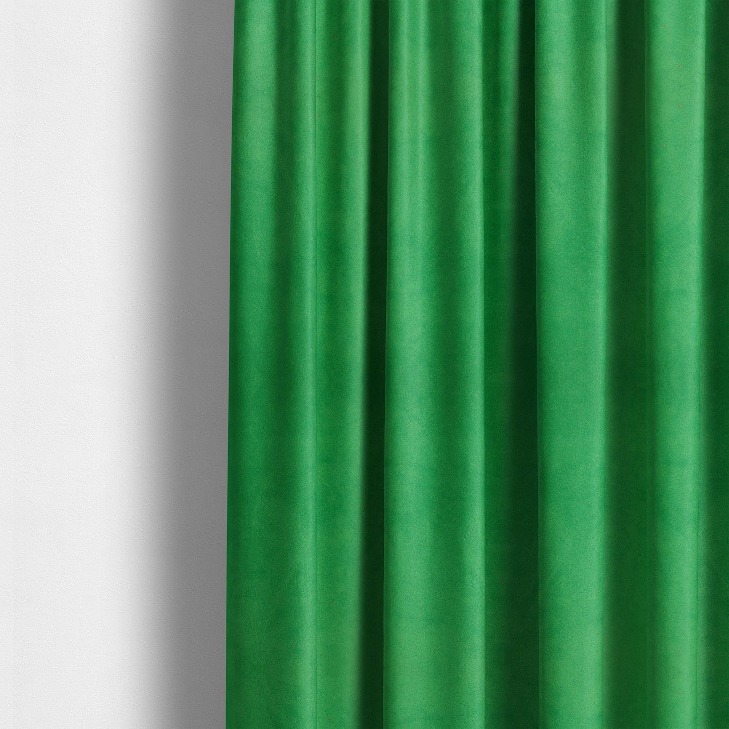 Giovanni Matt Plain Velvet Upholstery Fabric In Apple Green Colour - Made To Measure Curtains