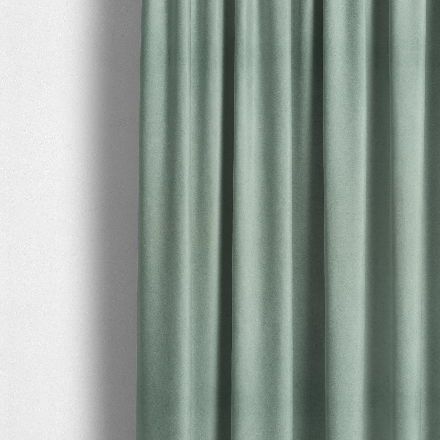 Giovanni Matt Plain Velvet Upholstery Fabric In Silver Colour - Made To Measure Curtains