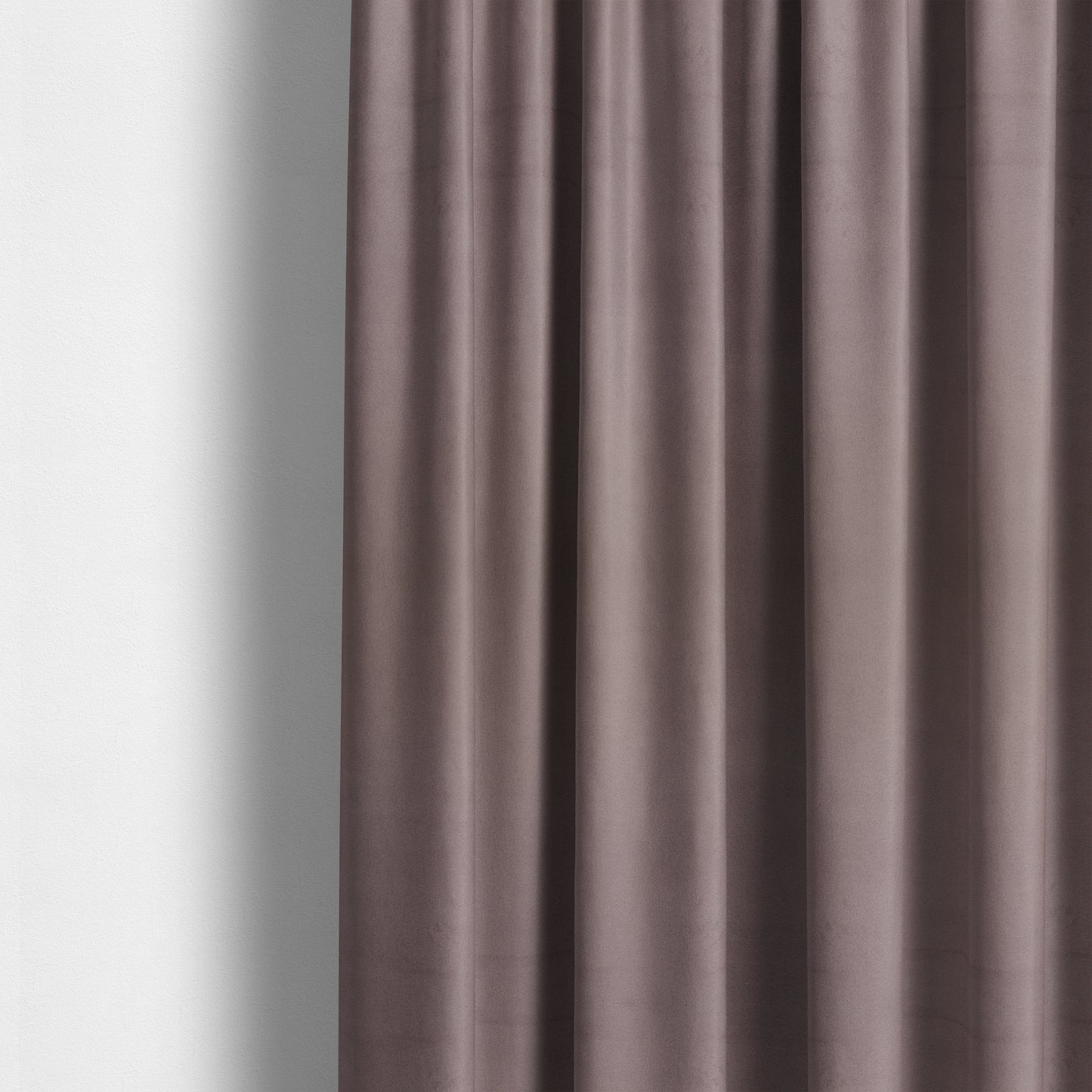 Giovanni Matt Plain Velvet Upholstery Fabric In Soft Pink Colour - Made To Measure Curtains