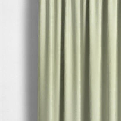 Giovanni Matt Plain Velvet Upholstery Fabric In White Cream Colour - Made To Measure Curtains