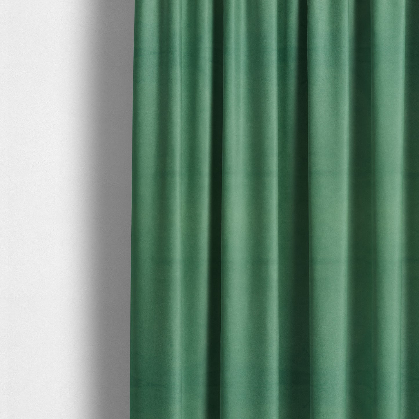 Giovanni Matt Plain Velvet Upholstery Fabric In Ocean Blue Colour - Made To Measure Curtains