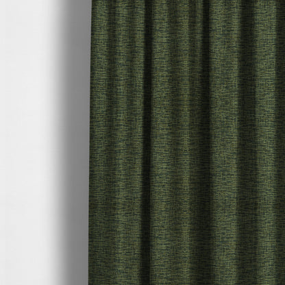 Grantham Soft Textured Woven Chenille Fabric In Green Colour - Made To Measure Curtains