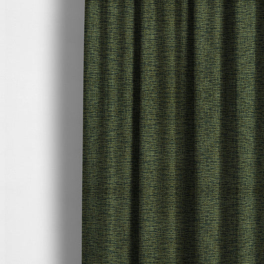 Grantham Soft Textured Woven Chenille Fabric In Green Colour - Made To Measure Curtains