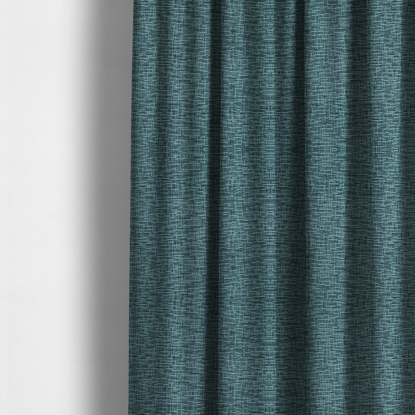 Grantham Soft Textured Woven Chenille Fabric In Blue Colour - Made To Measure Curtains