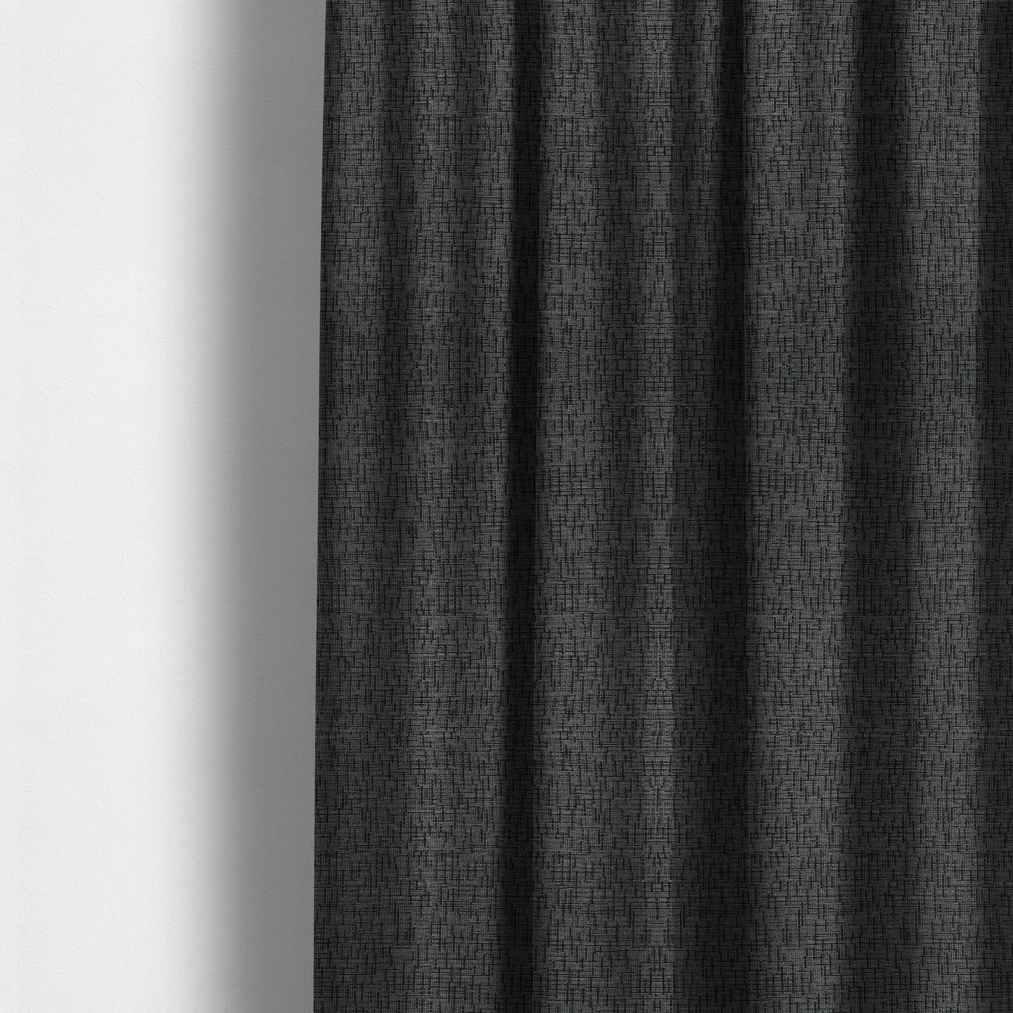 Grantham Soft Textured Woven Chenille Fabric In Grey Colour - Made To Measure Curtains