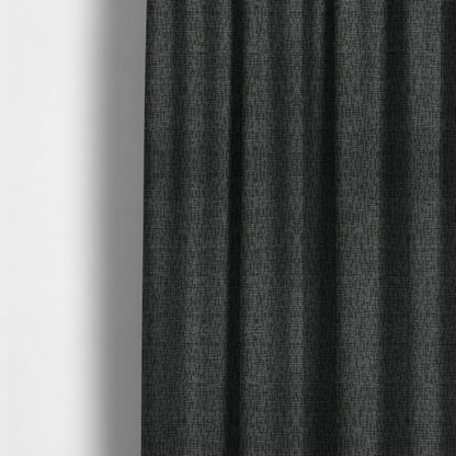 Grantham Soft Textured Woven Chenille Fabric In Grey Colour - Made To Measure Curtains