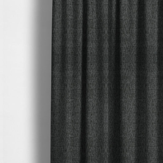 Grantham Soft Textured Woven Chenille Fabric In Grey Colour - Made To Measure Curtains