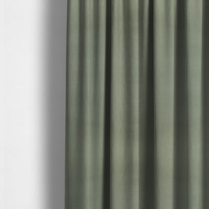 Grenada Soft Suede Fabric In Aqua Colour For Interior Furnishing Upholstery - Made To Measure Curtains