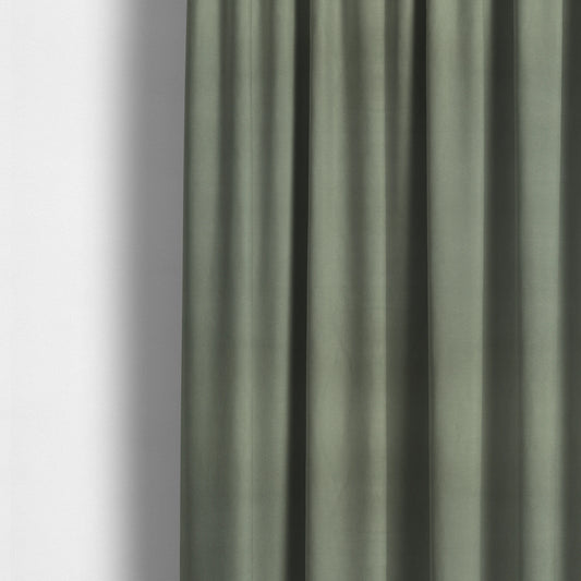 Grenada Soft Suede Fabric In Aqua Colour For Interior Furnishing Upholstery - Made To Measure Curtains