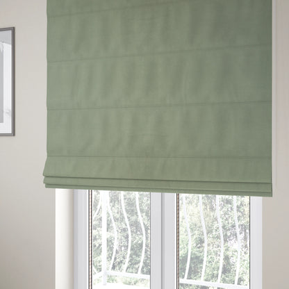 Grenada Soft Suede Fabric In Aqua Colour For Interior Furnishing Upholstery - Roman Blinds