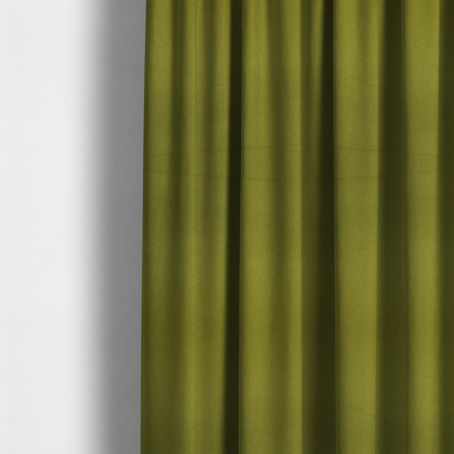 Grenada Soft Suede Fabric In Lime Green Colour For Interior Furnishing Upholstery - Made To Measure Curtains