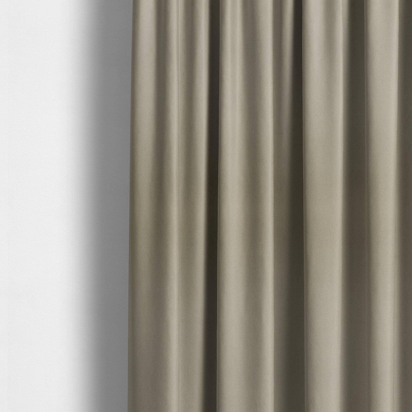 Halesworth Tweed Effect Wool Like Beige Furnishing Upholstery Fabric - Made To Measure Curtains