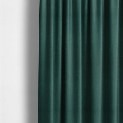 Halesworth Tweed Effect Wool Like Teal Furnishing Upholstery Fabric - Made To Measure Curtains