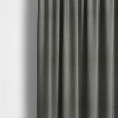 Halesworth Tweed Effect Wool Like Koala Grey Furnishing Upholstery Fabric - Made To Measure Curtains