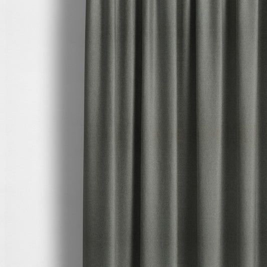 Halesworth Tweed Effect Wool Like Koala Grey Furnishing Upholstery Fabric - Made To Measure Curtains