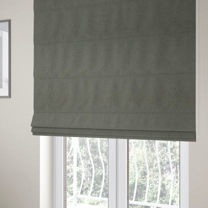 Halesworth Tweed Effect Wool Like Koala Grey Furnishing Upholstery Fabric - Roman Blinds