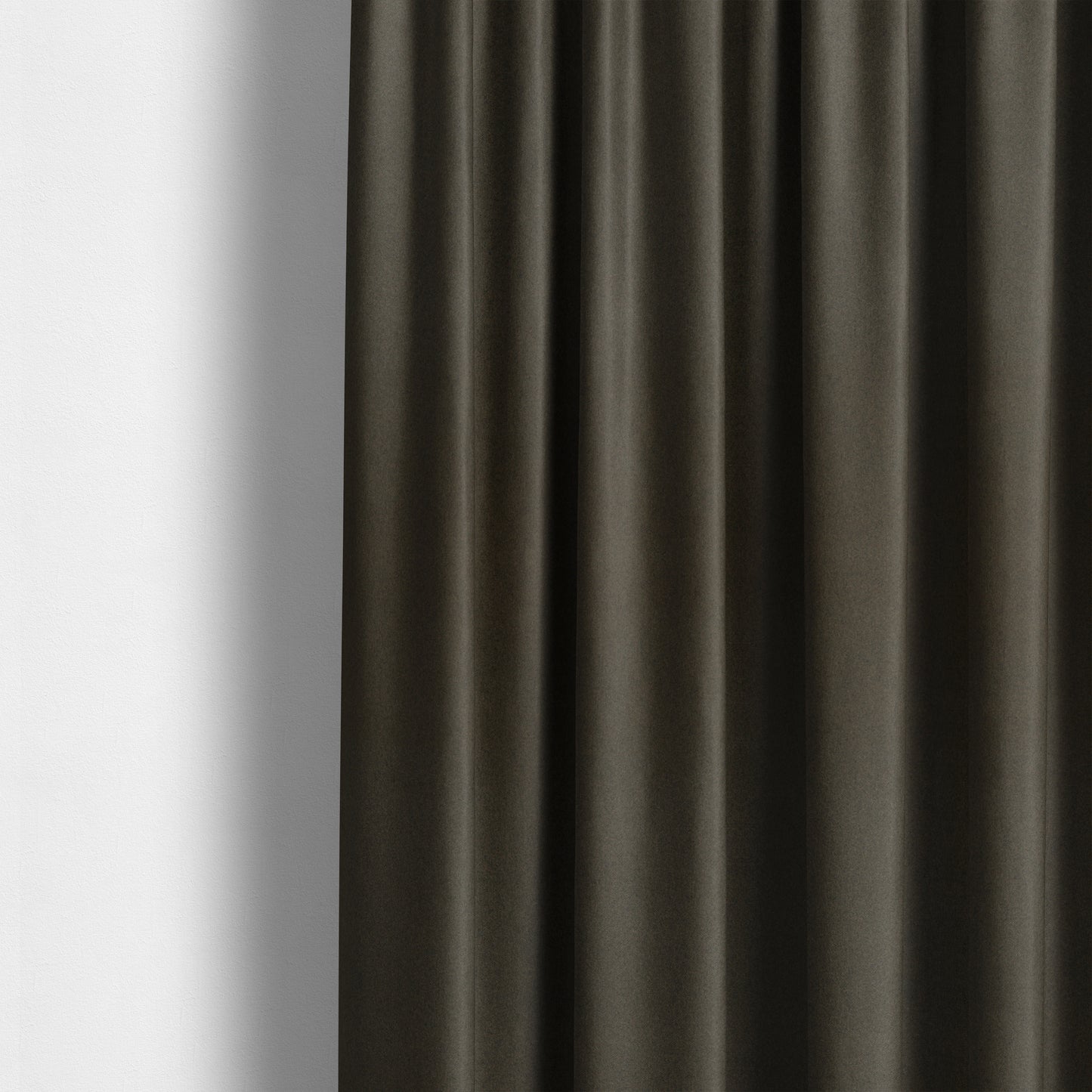 Halesworth Tweed Effect Wool Like Brown Furnishing Upholstery Fabric - Made To Measure Curtains