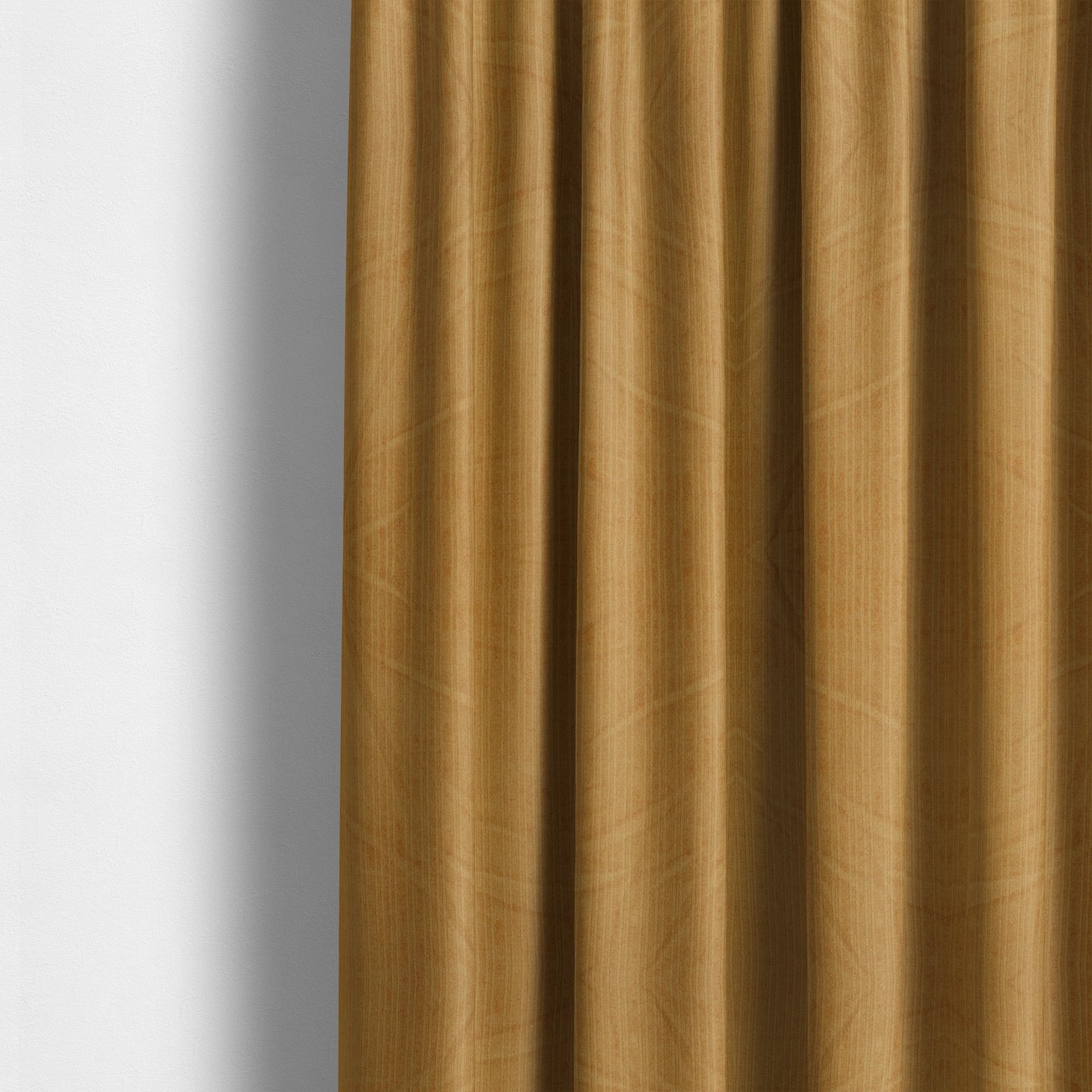 Havant Strie Soft Velvet Textured Feel Chenille Material In Orange Upholstery Fabrics - Made To Measure Curtains