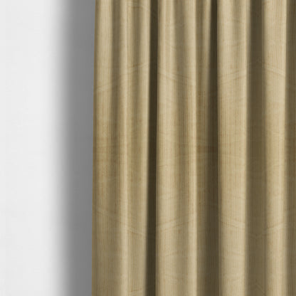 Havant Strie Soft Velvet Textured Feel Chenille Material In Sandy Beige Upholstery Fabrics - Made To Measure Curtains