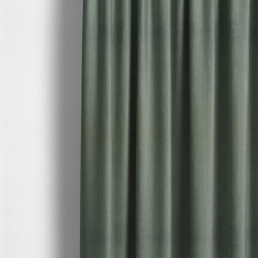 Havant Strie Soft Velvet Textured Feel Chenille Material In Grey Upholstery Fabrics - Made To Measure Curtains