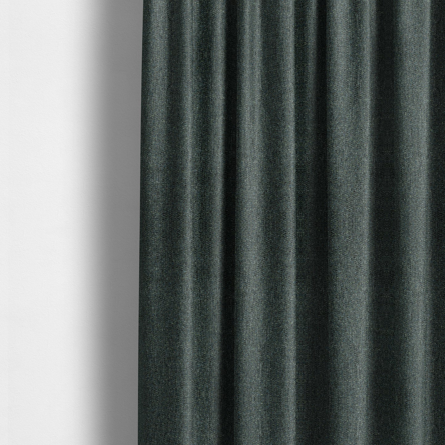 Hemsby Textured Weave Furnishing Fabric In Blue Yellow Green Colour - Made To Measure Curtains