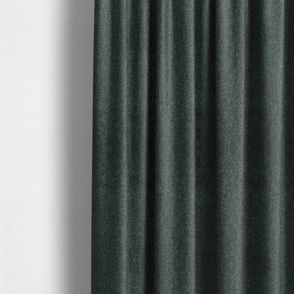 Hemsby Textured Weave Furnishing Fabric In Blue Yellow Green Colour - Made To Measure Curtains