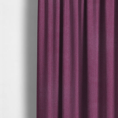 Ilford Plush Wave Ripple Effect Corduroy Upholstery Fabric In Pink Colour - Made To Measure Curtains