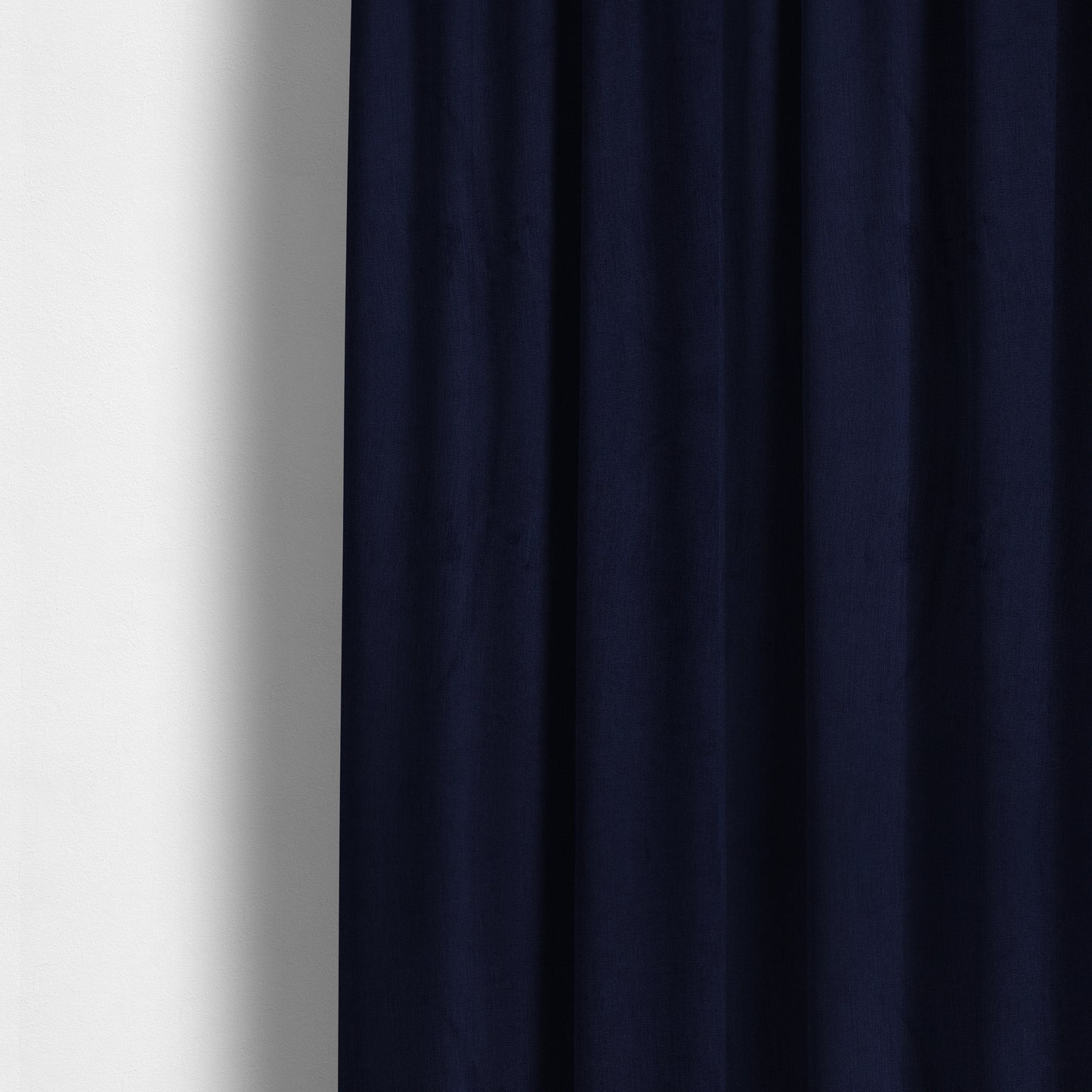 Irania Soft Chenille Upholstery Fabric Navy Blue Colour - Made To Measure Curtains