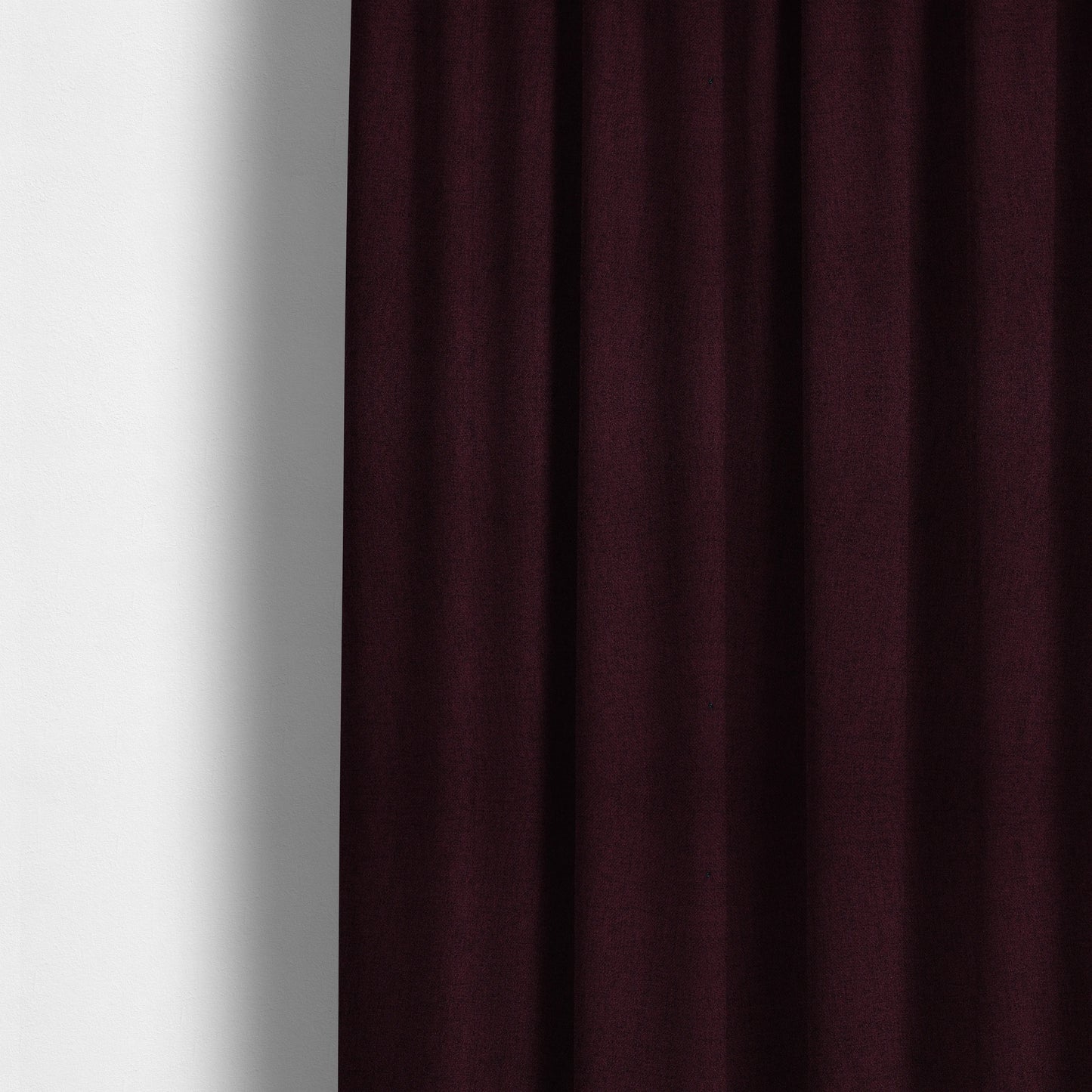 Irvine Herringbone Weave Chenille Upholstery Fabric Wine Colour - Made To Measure Curtains