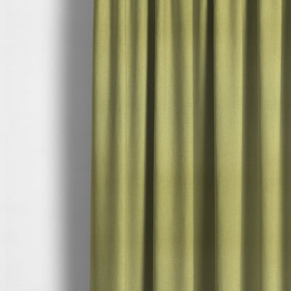 Irvine Herringbone Weave Chenille Upholstery Fabric Yellow Zest Colour - Made To Measure Curtains