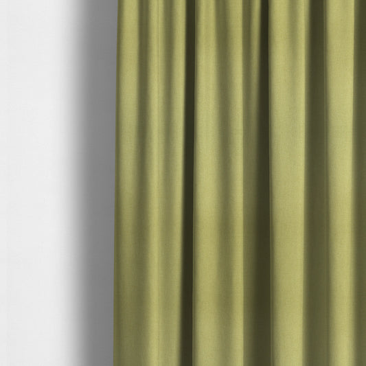 Irvine Herringbone Weave Chenille Upholstery Fabric Yellow Zest Colour - Made To Measure Curtains