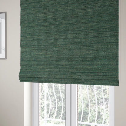 Blue Colour Plain Textured Weave Soft Chenille Curtain Upholstery Fabric JO-1000 - Roman Blinds