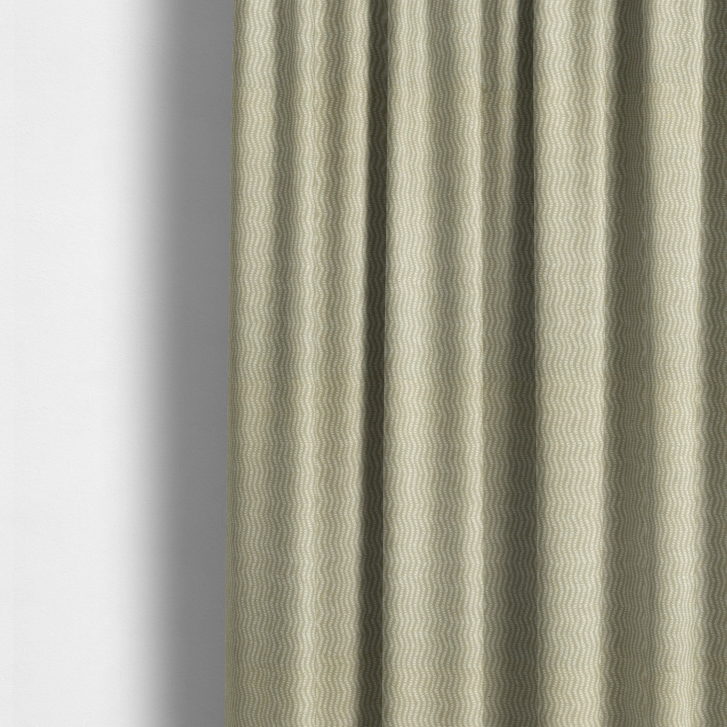 Cream Gold Colour Textured Vertical Striped Pattern Soft Chenille Upholstery Fabric JO-1147 - Made To Measure Curtains