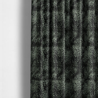 Camouflage Pattern Black Grey Colour Quality Thick Velvet Upholstery Fabric JO-1264 - Made To Measure Curtains