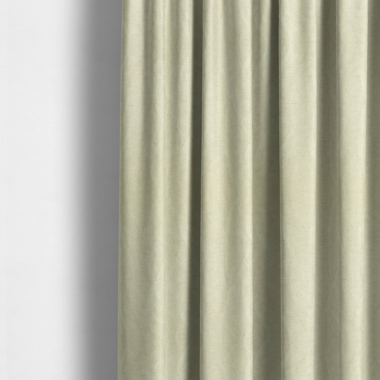 White Beige Colour Abstract Semi Plain Pattern Furnishing Upholstery Fabric JO-1269 - Made To Measure Curtains