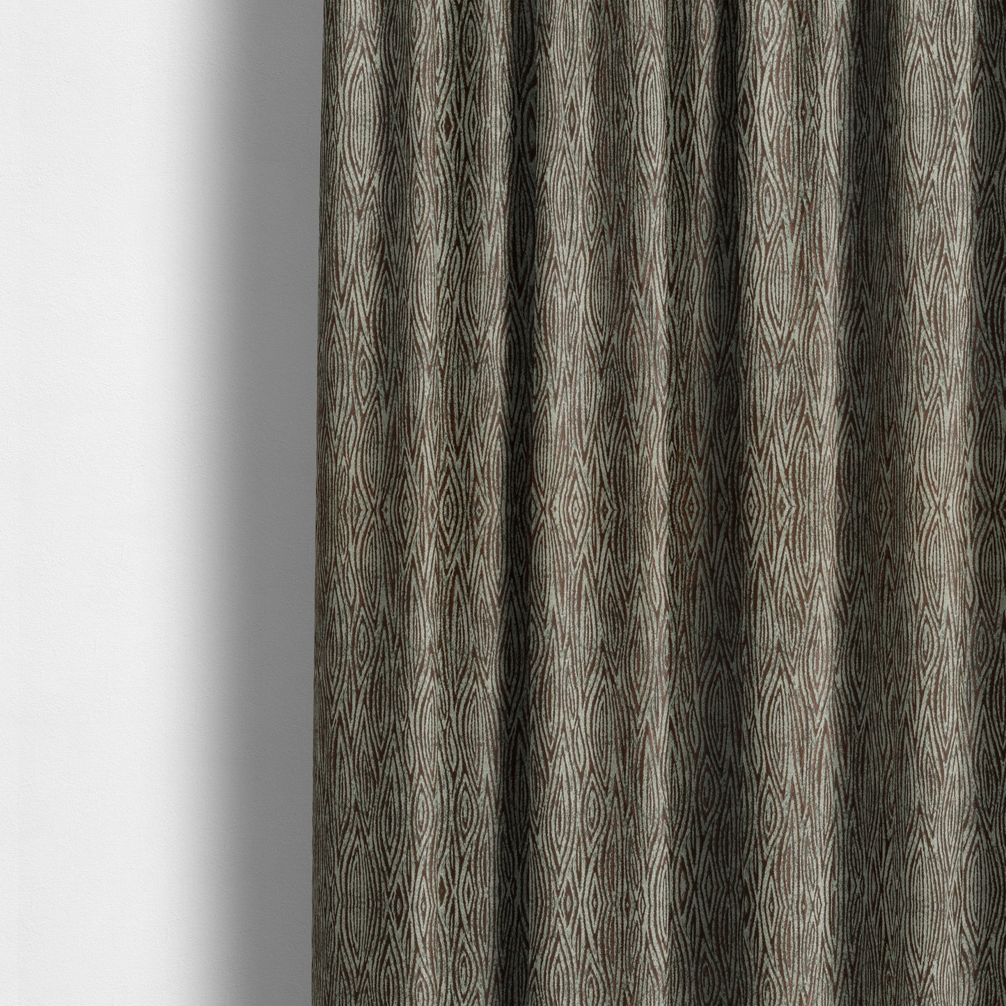 Striped Stripes Theme Pattern Grey Orange Shine Furnishing Upholstery Fabric JO-1276 - Made To Measure Curtains