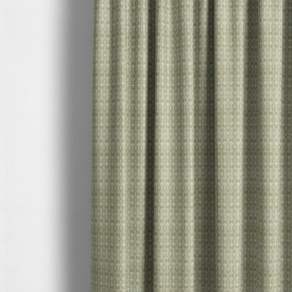 Brown Colour Geometric Vertically Aligned Striped Chenille Furnishing Fabric JO-1312 - Made To Measure Curtains