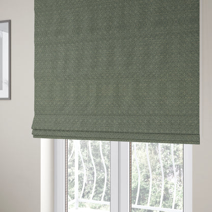 Small Motif Symmetry Geometric Pattern Chenille Grey Colour Chenille Upholstery Fabric JO-1409 - Roman Blinds