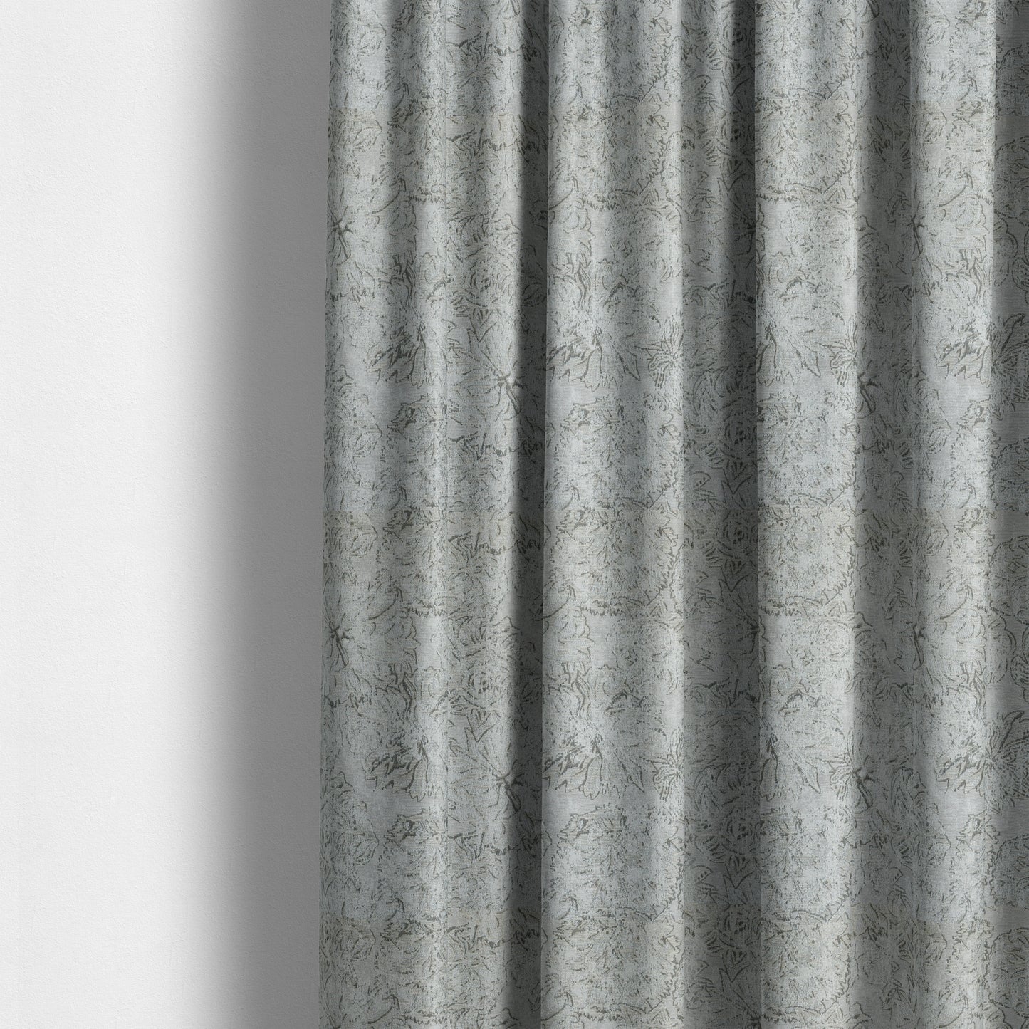 Atmosfera Woven Fabric Abstract Pattern In Grey Colour Interior Fabric JO-469 - Made To Measure Curtains