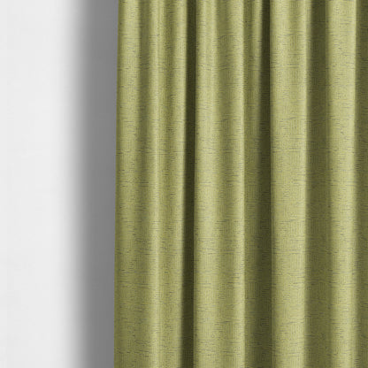 Piccadilly Collection Gingham Pattern Woven Upholstery Green Chenille Fabric JO-518 - Made To Measure Curtains