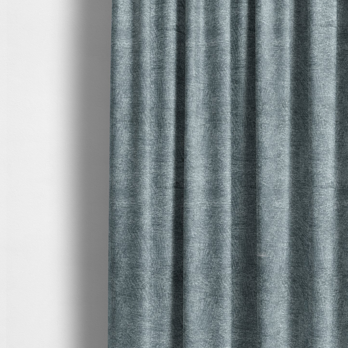 Bakari Semi Plain Woven Upholstery Chenille Fabric In Grey Colour JO-568 - Made To Measure Curtains