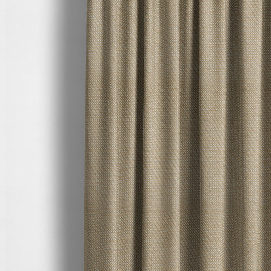 Simply Perfect Plains Soft Jacquard Woven Plain Chenille Beige Colour Furnishing Upholstery Fabric JO-642 - Made To Measure Curtains